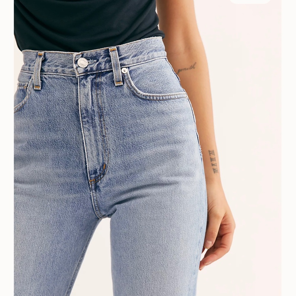 Agolde Hi-Rise Flare Jeans